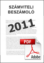 Számviteli beszámoló 2011.